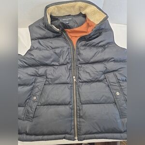 Banana Republic Men's Navy Puffer Vest